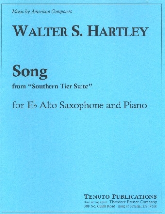 Song from Southern Tier Suite for alto saxophone and piano