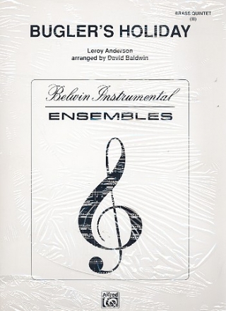 Bugler's Holiday for brass quintet score and parts