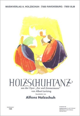 HOLZSCHUHTANZ FUER DIAT. HAND- HARMONIKA (1.+2.STIMME) HOLZSCHUH, A., BEARB.
