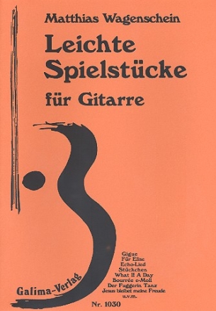 Leichte Spielstcke fr Gitarre