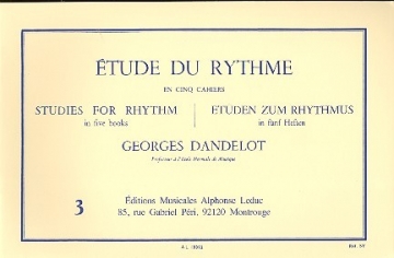 Etude du rythme vol.3 (fr/dt/en)