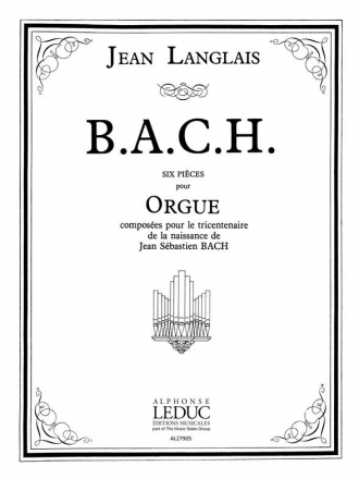 B.A.C.H. pour orgue