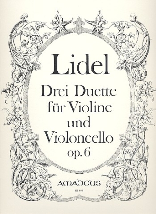 3 Duette op.6 fr Violine und Violoncello Stimmen