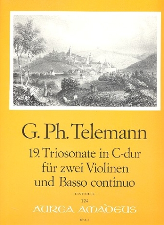 Triosonate C-Dur nr.19 fr 2 Violinen und BC Stimmen