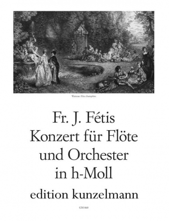Konzert h-Moll fr Flte und Orchester fr Flte und Klavier