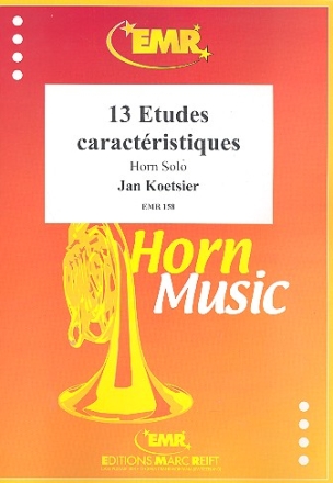 13 tudes caractristiques op.117 fr Horn solo