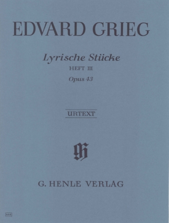 Lyrische Stcke op.43 Band 3 fr Klavier