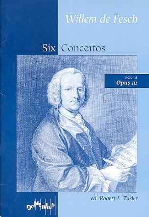 6 Concertos op.3 for small orchestra score