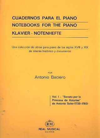 Sonata por la princesa de Asturias für Klavier