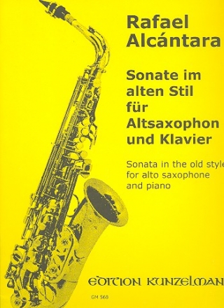 Sonate im alten Stil fr Altsaxophon und Klavier
