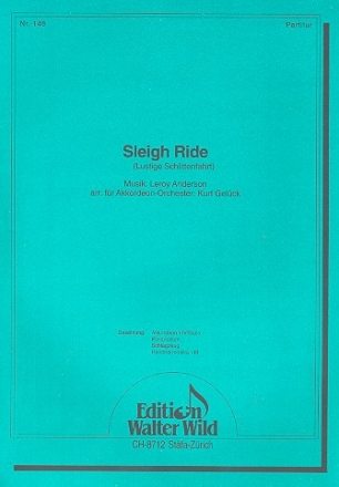 Sleigh Ride fr Akkordeonorchester Partitur