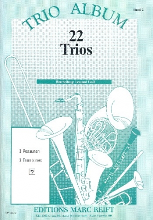 22 Trios fr 3 Posaunen