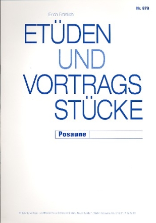 Etden und Vortragsstcke fr Posaune