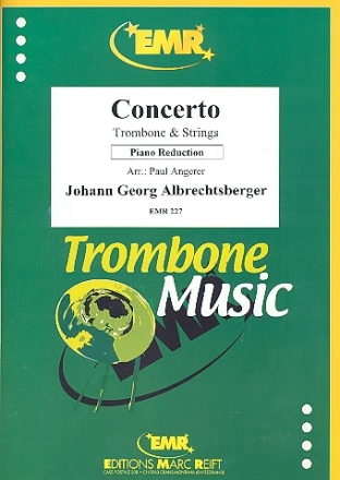 Concerto fr Altposaune und Streichorchester fr Altposaune und Klavier