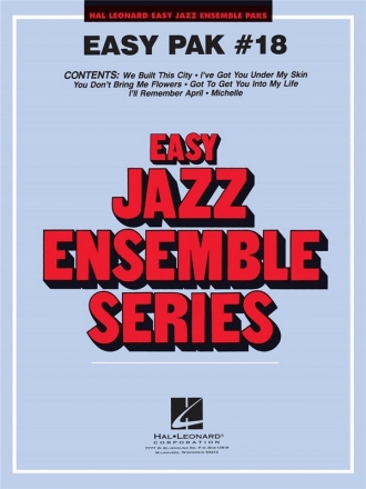 EASY JAZZ ENSEMBLE SERIES PAK NO.18 SCORE+PARTS EASY PAK VOL.18