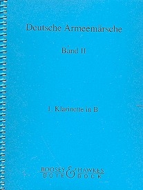 Deutsche Armeemrsche Band 2 Klarinette 1
