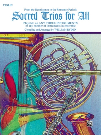 Sacred Trios for all for 3 violins,  score