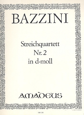 Streichquartett d-Moll Nr.2 op.75  Stimmen