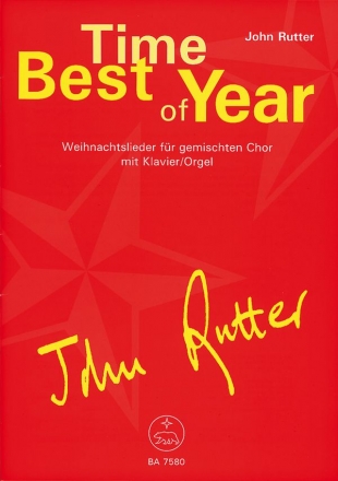 Best Time of Year fr gem Chor und Klavier (Orgel) Partitur (en/dt)