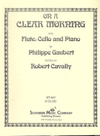On a clear Morning for flute, cello and piano parts