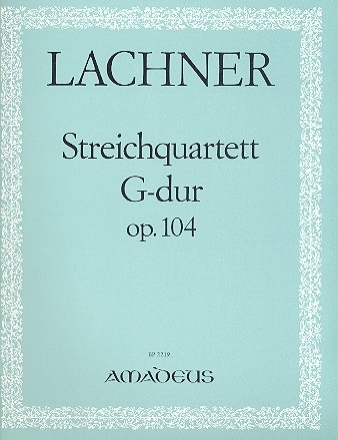 Streichquartett G-Dur op.104 Stimmen 