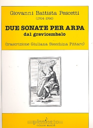 2 sonate  per arpa dal gravicembalo