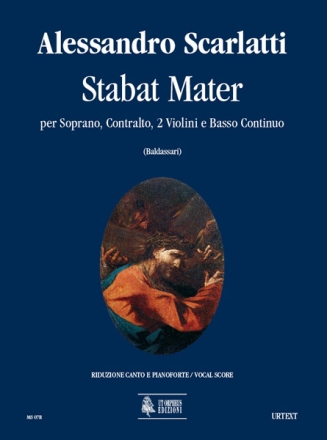 Stabat mater per soprano, contralto 2 violini e bc. per 2 voci e pianoforte (la)