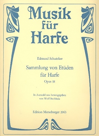 Sammlung von Etden op.18 fr Harfe
