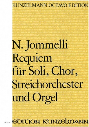 Requiem fr Soli, Chor, Streichorchester und Orgel Partitur (la)