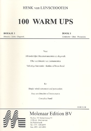 100 WARM UPS VOL.1 CONDUCTOR (OBOE, PERCUSSION)