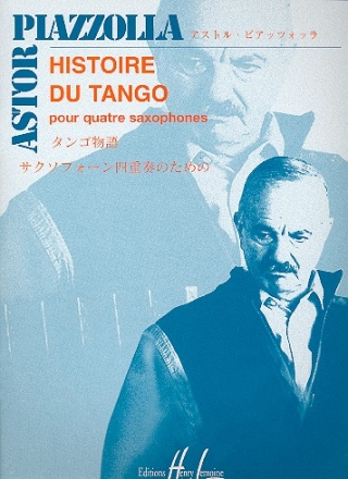 Histoire du tango pour 4 saxophones