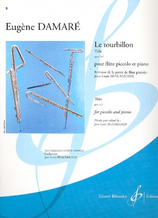 Le tourbillon op.212 valse pour flute piccolo et piano