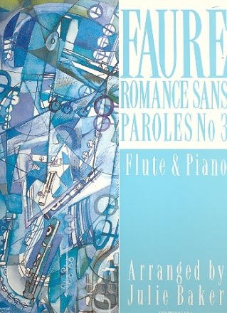 Romance sans paroles no.3 pour flte et piano