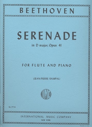 Serenade d major op.41 for flute and piano