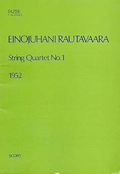 String Quartet no.1 score (1952) 