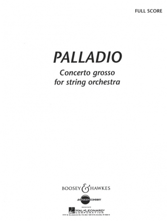 Palladio fr Streichorchester Partitur