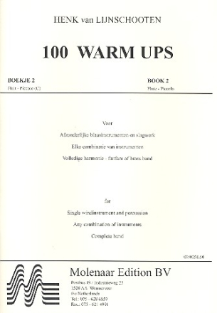 100 Warm ups vol.2  for flute or piccolo