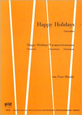Happy holidays Ouvertre fr Akkordeon