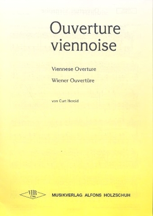 Ouverture viennoise fr Akkordeon (mit 2. Stimme)