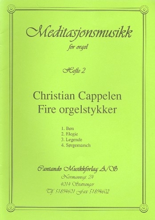 Meditationsmusik Band 2 fr Orgel