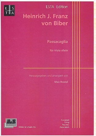 Passacaglia fr Viola