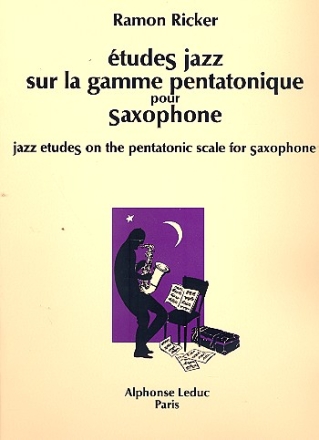 Etudes jazz sur la gamme pentatonique pour saxophone