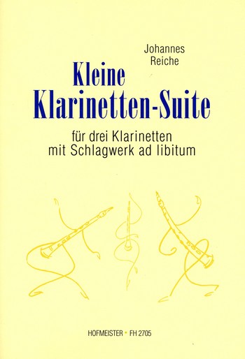 Kleine Klarinetten-Suite fr 3 Klarinetten und Schlagwerk ad lib.