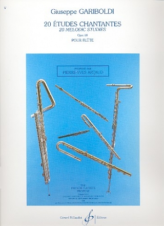 20 tudes chantantes op.88 pour flute