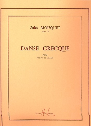 Danse grcque op.14 pour flte et piano