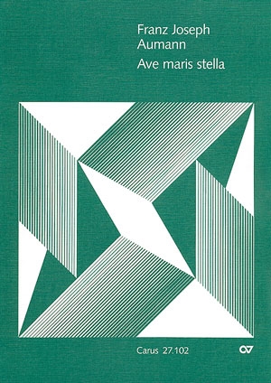 Ave Maris Stella fr Gem. Chor,2 Hrner, Violine und Orgel Partitur (la)