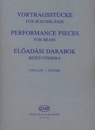 Vortragsstcke fr Posaune (Euphonium, Tuba, Bassflgelhorn, Tenorhorn) und Klavier