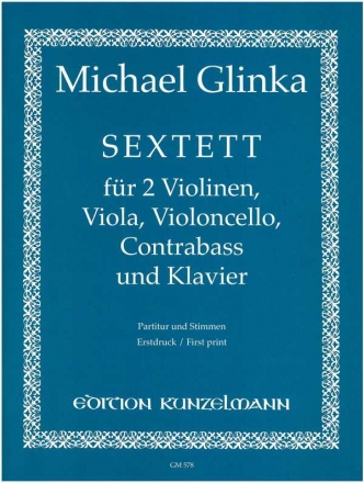 Sextett fr 2 Violinen, Viola, Cello und Kontrabass 6 Spielpartituren