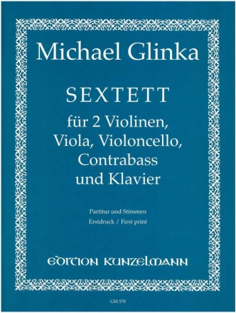 Sextett fr 2 Violinen, Viola, Cello und Kontrabass 6 Spielpartituren