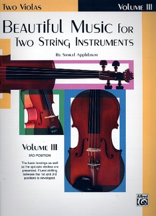 Beautiful Music for 2 string instruments vol.3 for 2 violas